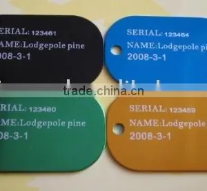 Colorful Metal Promotional Dog Tag thumbnail-1
