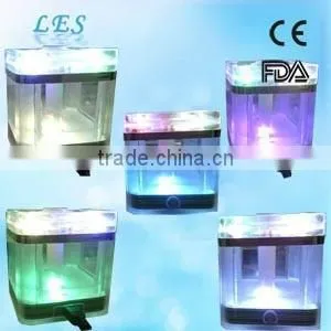 Portable Colorful Ultrasonic Ionizer Humidifier With LED Light thumbnail-1