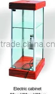 Cheap Price Wooden Glass Cabinet thumbnail-1