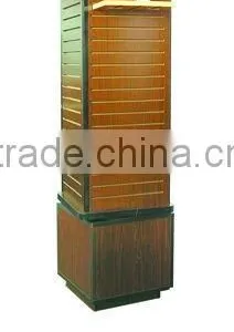 Wooden Slatwall Display Stand thumbnail-1