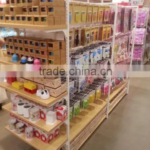Retail Store Stationary Pos Display Stand With Metal and Wooden Haning Display Stand thumbnail-2