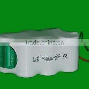 D Size High Temp 4.8v 7.2v Emergency Light Using Battery Pack in 4Ah Capacity thumbnail-2