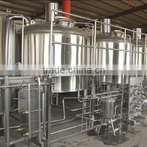 3000L 4000L New Technology 3 Vessels Beer Producing Equipment thumbnail-2
