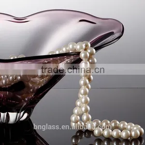 Promotion High-quality Purple Crystal Glass Plate thumbnail-3