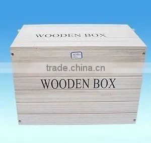 Wooden Folded Storage Box thumbnail-1