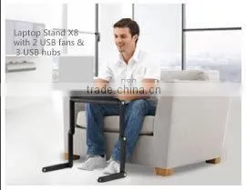 OMAX Foshan Office Furniture Wholesale Adjustable Wooden Computer Laptop Desk Stand thumbnail-1
