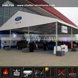 25*20m Used A Shaped Frame Carport Tent for Sale thumbnail-1