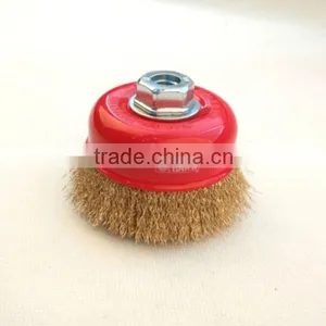 Crimped Wire Cup Brush, Diameter 100mm or 4" thumbnail-1