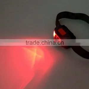 Poppas T16 2+1 Red&smd 3AAA Battery Operated Waterproof Light Fashion Sport Headlamp Led thumbnail-6
