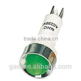 NHC CNGAD 2pin Mini 220V 10mm Green Led Bulb thumbnail-1
