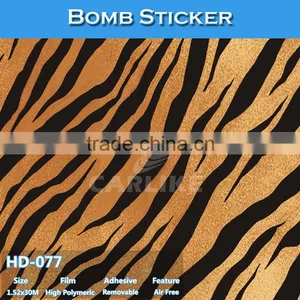 HD-073 Air Bubble Free Durable Car Body Sticker Bomb Camouflage Vinyl thumbnail-5