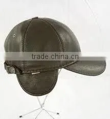 Brown Leather Baseball Caps thumbnail-1