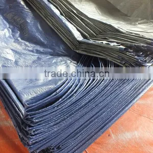 Cheap Blue/Silver PP Plastic Laminating Tarps Sheets Tarpaulin Roofing Cover Waterproof Tarpaulin Car Cover thumbnail-3