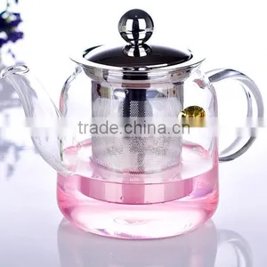 1500ml Borosilicate Glass Tea Pot With Stainless Steel Infuser thumbnail-5