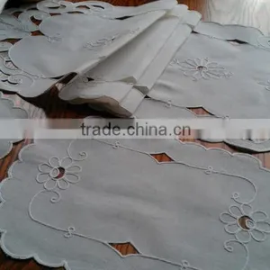 Cut Work and Hand Embroidered Table Runner thumbnail-6