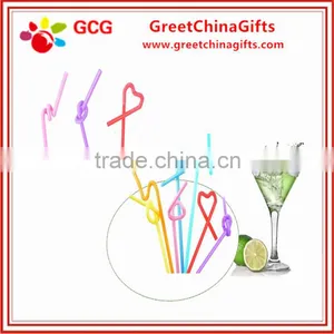 Colorful Flexible Plastic Drinking Straw thumbnail-4