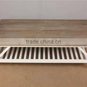 Antique Wooden Coffee Table thumbnail-2