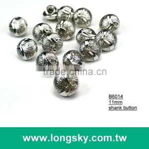 (#B6014/11mm) Taiwan Fancy Gold Plated Small Plastic Shank Button Maker thumbnail-1
