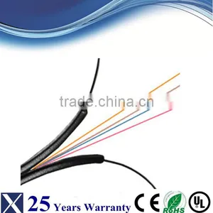 Drop Cable Black LSZH Jacket FTTH Fiber Optic Cable GJXFH 4Core thumbnail-1