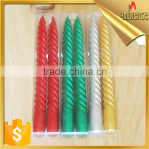 Thread Candle Wedding Party Craft Candle Color Red Pillar Candles thumbnail-1