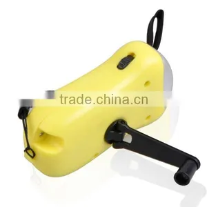 TP-PH005 Best Price 3 LED Hand Crank Solar Rechargeables Flashlight Price thumbnail-3