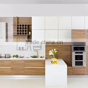 Melamine Kitchen Cabinets Mixed Style Melamine Mixed PET thumbnail-1