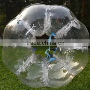 HOT SALE 1.5m 0.8mmPVC/TPU Inflatable Bumper Balls Bubble Football for Adults Quality Choice thumbnail-3