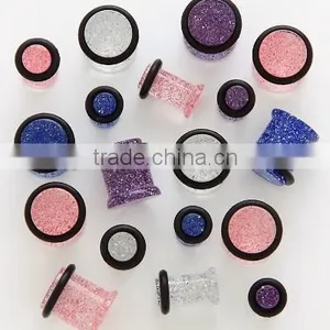 Fashion Cheat Ear Plugs Fake Ear Tape Cheater Plugs Ear Piercing Jewelry thumbnail-2