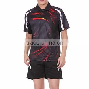 OEM Badminton Jersey Velleyball Polo Shirt Blank Polo Shirts Cheap thumbnail-1