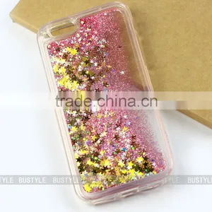 Custom Transparent Liquid Glitter Case for IPhone for Samsung Mobile Phone Cover Quality Choice thumbnail-3