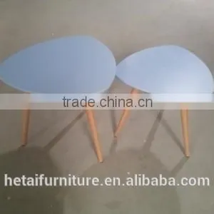 Wooden Coffee Table Set, Modern Table thumbnail-4