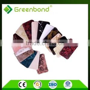Greenbond Aluminum Composite Polyethylene Core Marble Acp Marble Wall Cladding thumbnail-2
