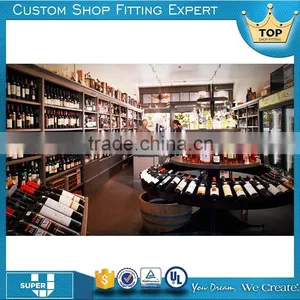 Professional Shopfitter Wooden Wine Liquor Store Decoration thumbnail-1