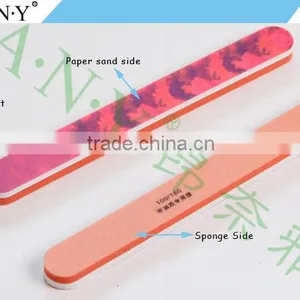 Professional Nail Care Tools Sponge Colour Nail File Emery Sand thumbnail-2