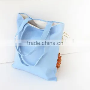 Canvas Shopping Handbag Plain ;canvas Tote Bag Plain ; Canvas Cotton Shopping Bag Solid Colour thumbnail-3
