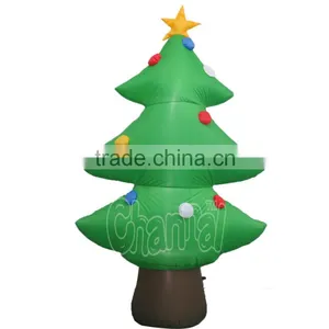 Christmas Tree Decoration Inflatable Christmas Tree During Xmas for Outdoor/Indoor Use. thumbnail-1