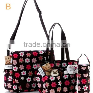 Multifunational Fashion Mommy/Mom/Baby Bags, 600D Oxford Summer Style Organiser Diaper Bags thumbnail-1