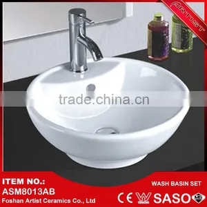 Shop Sensor Tap Semi Recessed Round Basin For Wash thumbnail-2