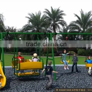 Kaiqi Latest Galvanized Swing and Slider Equipment on Playground thumbnail-1