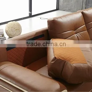 2016 Latest Living Room Reclining Sectional Sofa Design Sri Lanka thumbnail-3