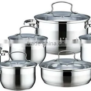 12 Pcs Stainless Steel Cookware Set Royalty Line Cookware/Non Stick Cookware thumbnail-1