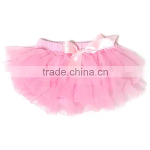 High Quality Baby Girls Comfortable Baby Girls Ruffle Shorts Triple Pants thumbnail-2
