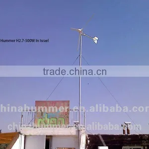 Quiet Cheap 500W 1000W 2000W Small Wind Tubine/windmill thumbnail-4