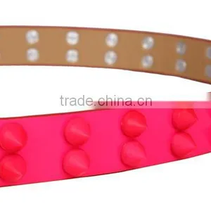 2016 Fashion Women Leather Belt thumbnail-4