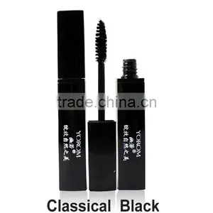 High Quality Yorom Waterproof Color Mascara in Plastic Tube Hair Color Mascara Black Brown Purple Green Blue thumbnail-5
