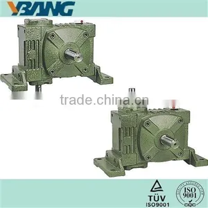 Electric Motor Worm Gear for Building Equipment With Foot Base thumbnail-1