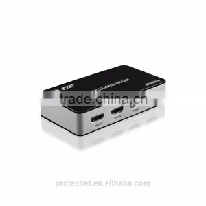 Premium 4K HDMI Switcher 3 Ports 3 in 1 Out Wireless Remote IR thumbnail-3