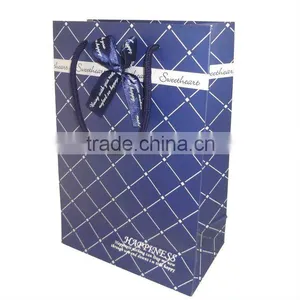2013 High Quality Paper Gift Bag With Ribbon thumbnail-1