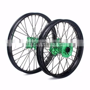 18 19 21 Inch Moto Cross Bike Aluminum Alloy Spoke Hub Wheels thumbnail-4