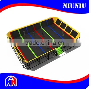 Indoor Kids Trampoline With Ball Play Area thumbnail-3